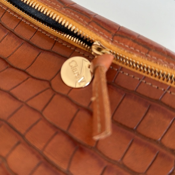 ✨CLARE V.✨Cuoio Autumn Croco Fanny Pack - Picture 2 of 12